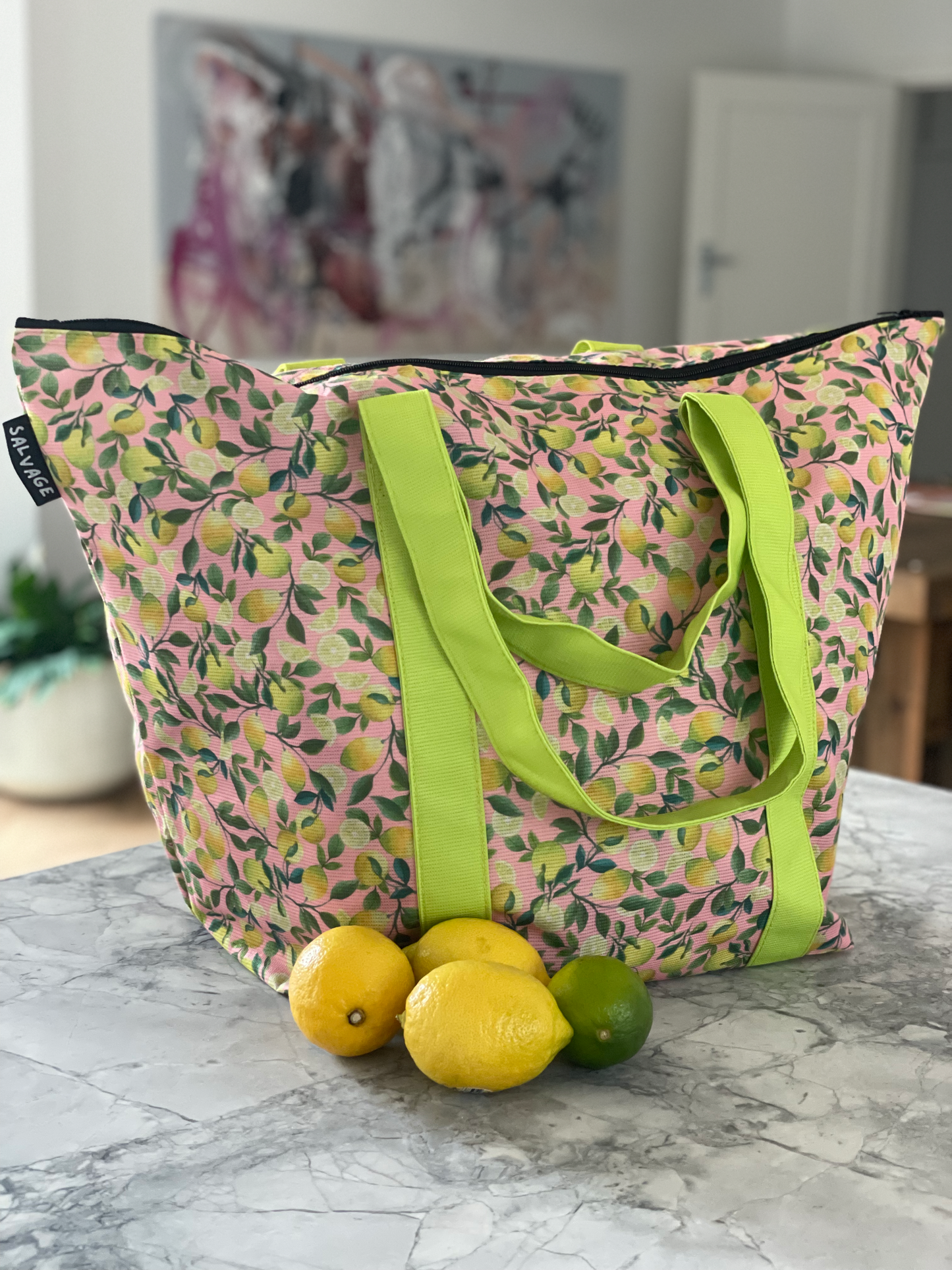Lemon Beach Bag