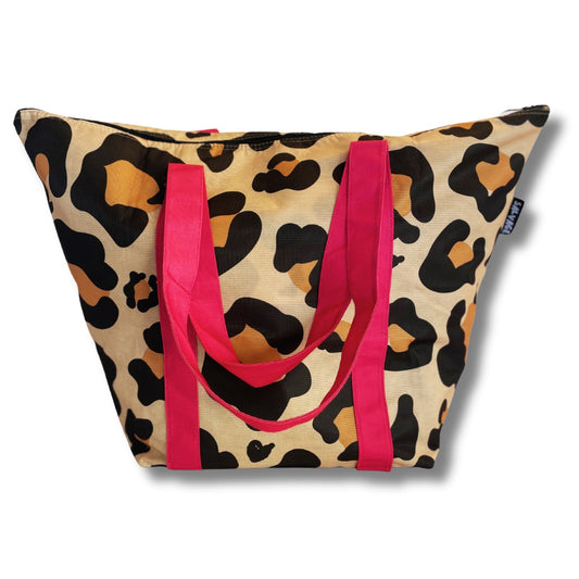 Leopard Beach Bag