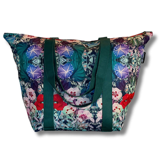 Floral Beach Bag